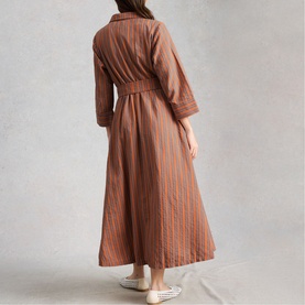 Soma Striped Shirt Dress