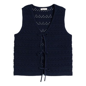 Tilda Tie Detail Knitted Top