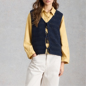 Tilda Tie Detail Knitted Top