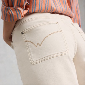 Tia Pocket Stitch Denim Shorts