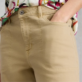 Tia Cropped Wide Leg Jeans