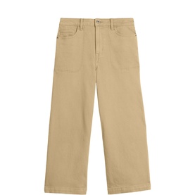 Tia Cropped Wide Leg Jeans