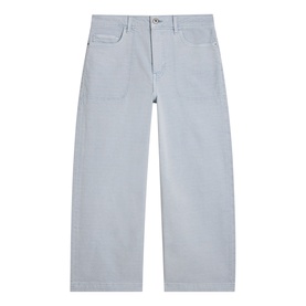 Tia Cropped Wide Leg Jeans