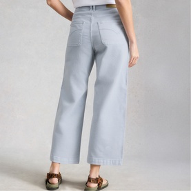 Tia Cropped Wide Leg Jeans