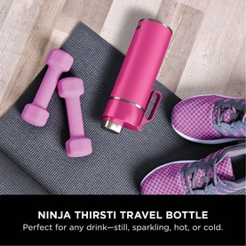 Thirsti 530ml Travel Bottle Hot Pink