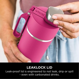 Thirsti 530ml Travel Bottle Hot Pink