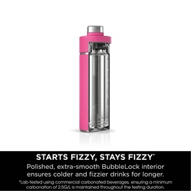 Thirsti 530ml Travel Bottle Hot Pink