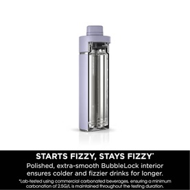 Thirsti 530ml Travel Bottle Lavender