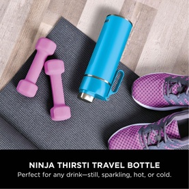 Thirsti 700ml Travel Bottle Tropical Blue