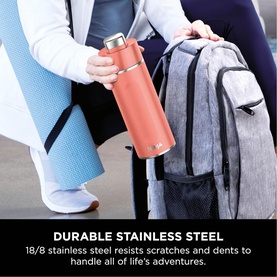 Thirsti 530ml Travel Bottle Coral