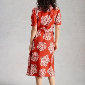 Val Printed Flared Dress