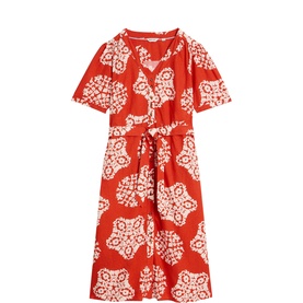 Val Printed Flared Dress