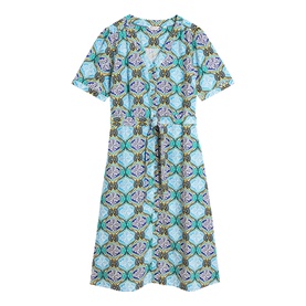 Val Printed Flared Dress