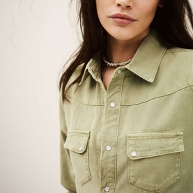 Jada Flap Pocket Shirt