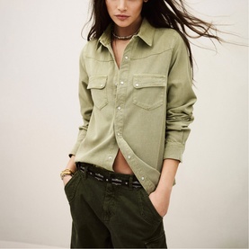 Jada Flap Pocket Shirt