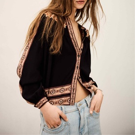 Valda Printed Shirt