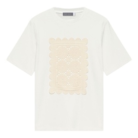Crochet Panel T-Shirt