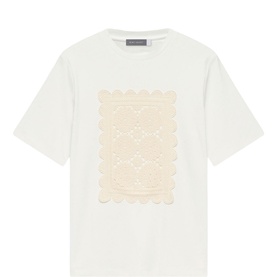 Crochet Panel T-Shirt