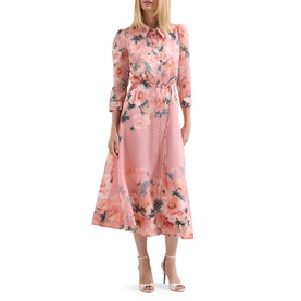Anabella Floral Shirt Dress