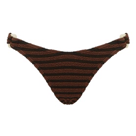 Delphi Ring Striped Bikini Bottoms