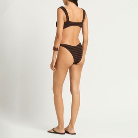 Delphi Ring Striped Bikini Bottoms