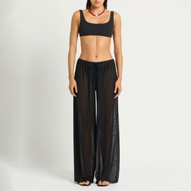 Riley Mesh Wide Leg Trousers