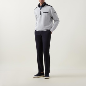 Logo Quarter-Zip Sweatshirt