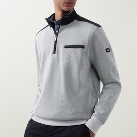 Logo Quarter-Zip Sweatshirt