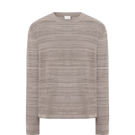 Tonal Slub Knitted Sweater