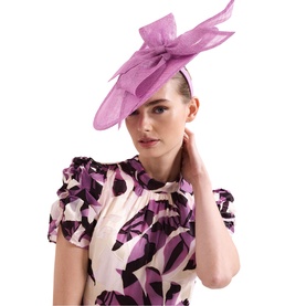 Bow Disc Fascinator