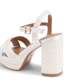 Fleur Embellished Platform Sandals