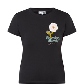 Growing Slowly Crochet Baby T-Shirt