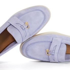 Grinning Suede Loafers