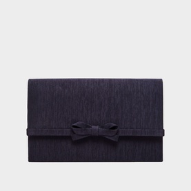 Grosgrain Bow Chain Clutch