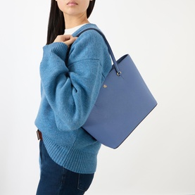 Crosshatch Leather Medium Karly Tote