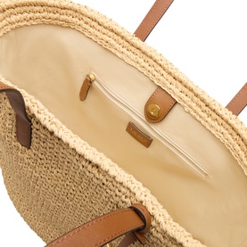 Lainey Large Woven Tote Bag