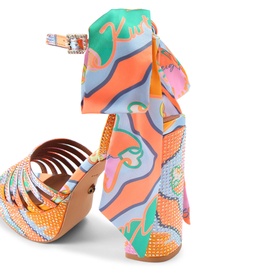 Pierra Ankle Tie Platform Sandals