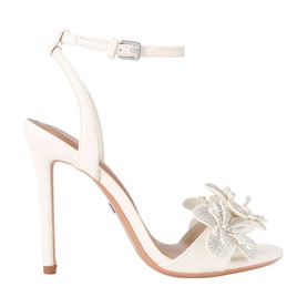 Saskia Diamant&eacute; Floral Heeled Sandals