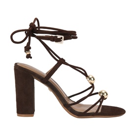Swift Suede Block Heeled Sandals