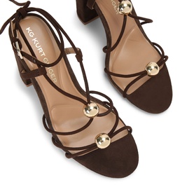 Swift Suede Block Heeled Sandals