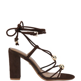 Swift Suede Block Heeled Sandals