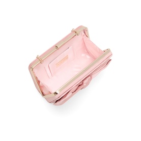 Satin Bow Clutch