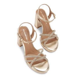 Abra Embellished Platform Sandals