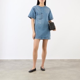 Tulah Pocket Denim Mini Dress
