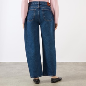 Fritz Mid-Rise Barrel Leg Jeans