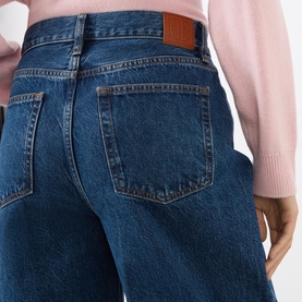Fritz Mid-Rise Barrel Leg Jeans
