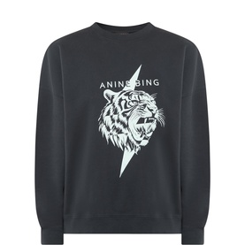 Miles Tiger Logo Sweatshirt