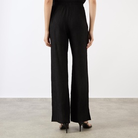 Aden Pliss&eacute; Wide Leg Trousers
