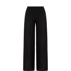 Aden Pliss&eacute; Wide Leg Trousers
