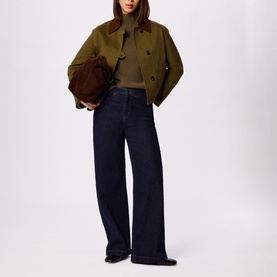 Corduroy Collar Jacket